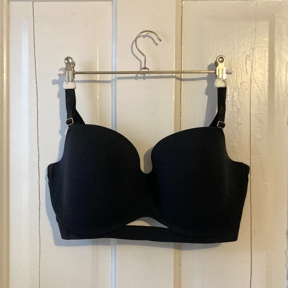 ThirdLove Black 24/7® Pima Cotton T-Shirt Bra 36F